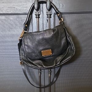 Marc Jacobs Black Leather Shoulder Bag